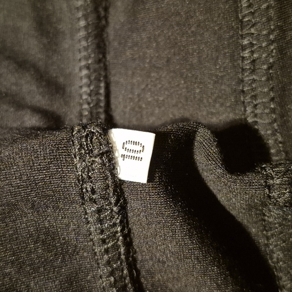 Black women's size 10 black athletic pants, no brand, feel better quality, NWOT - Picture 6 of 6